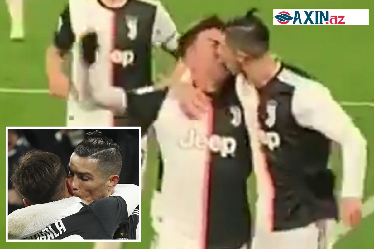 Ronaldonun Paulo Dibala ilə öpüşməsi böyük müzakirələrə səbəb olub.FOTO.VİDEO