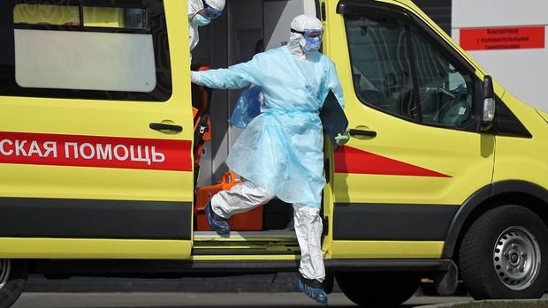 Rusiya koronavirusa yoluxanların sayına görə Çini keçdi