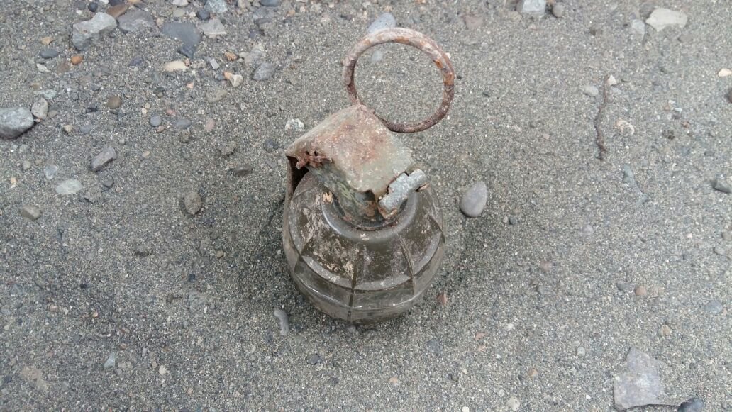 Sabunçu rayonunda əl qumbarası aşkarlandı